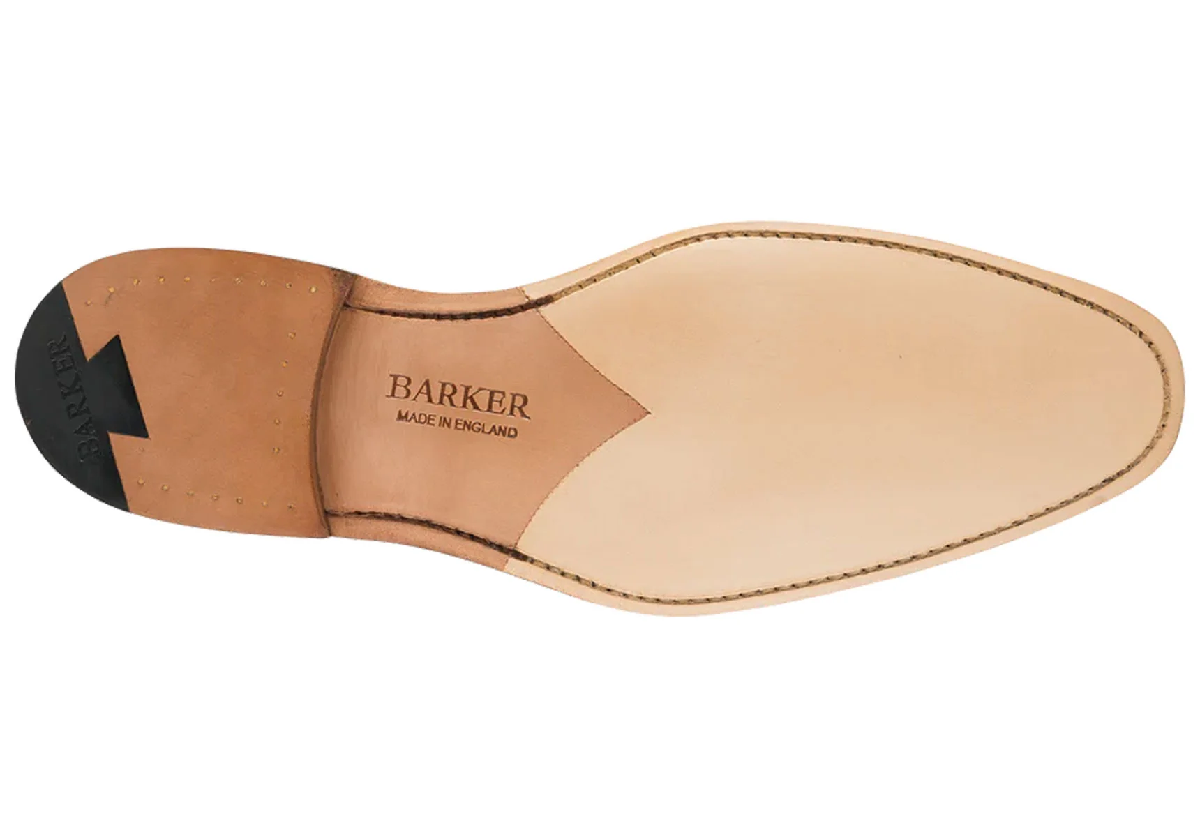 Barker Brandon - Rosewood Calf/Navy Suede - Image 2