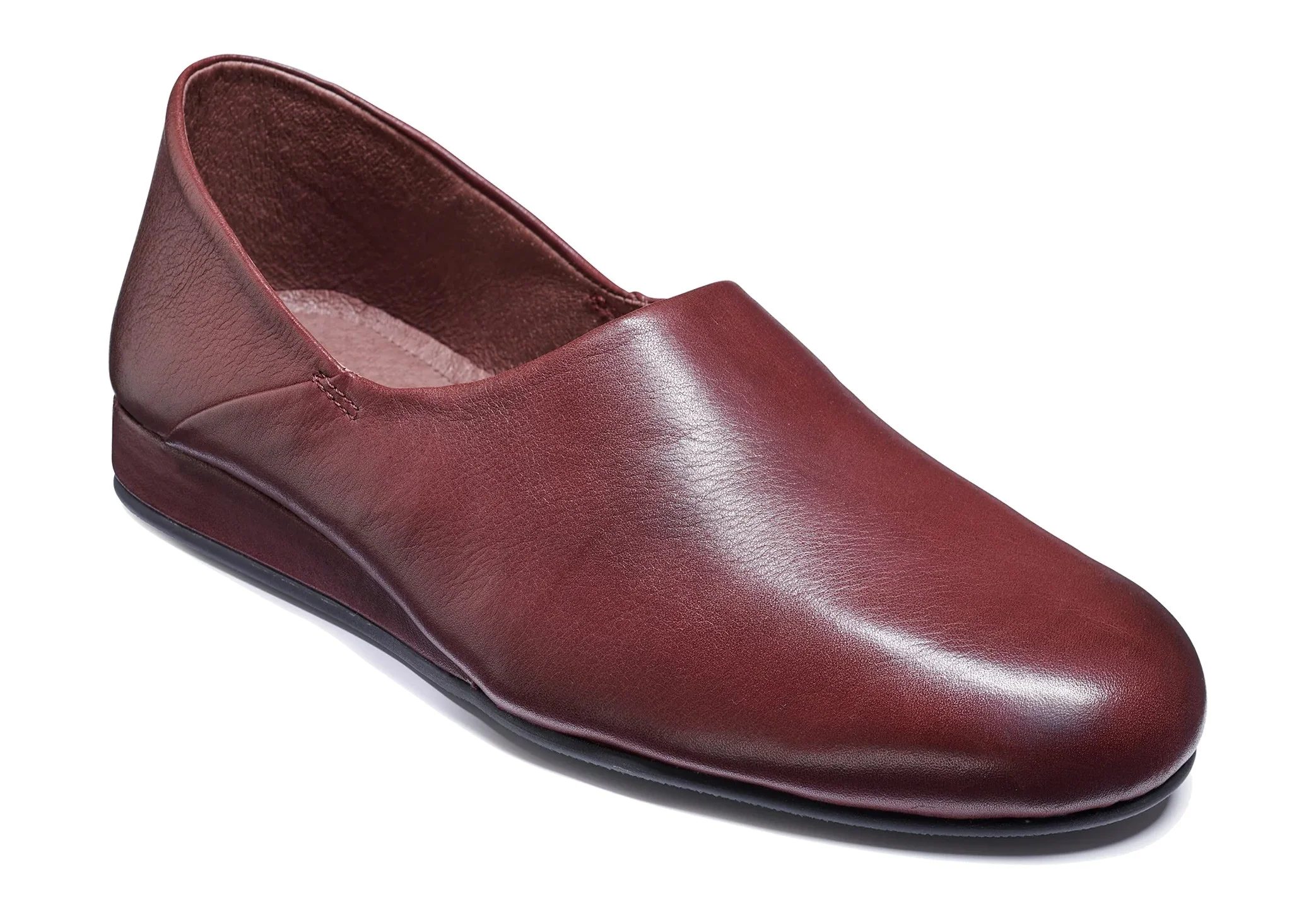 Barker Elm - Burgundy Leather