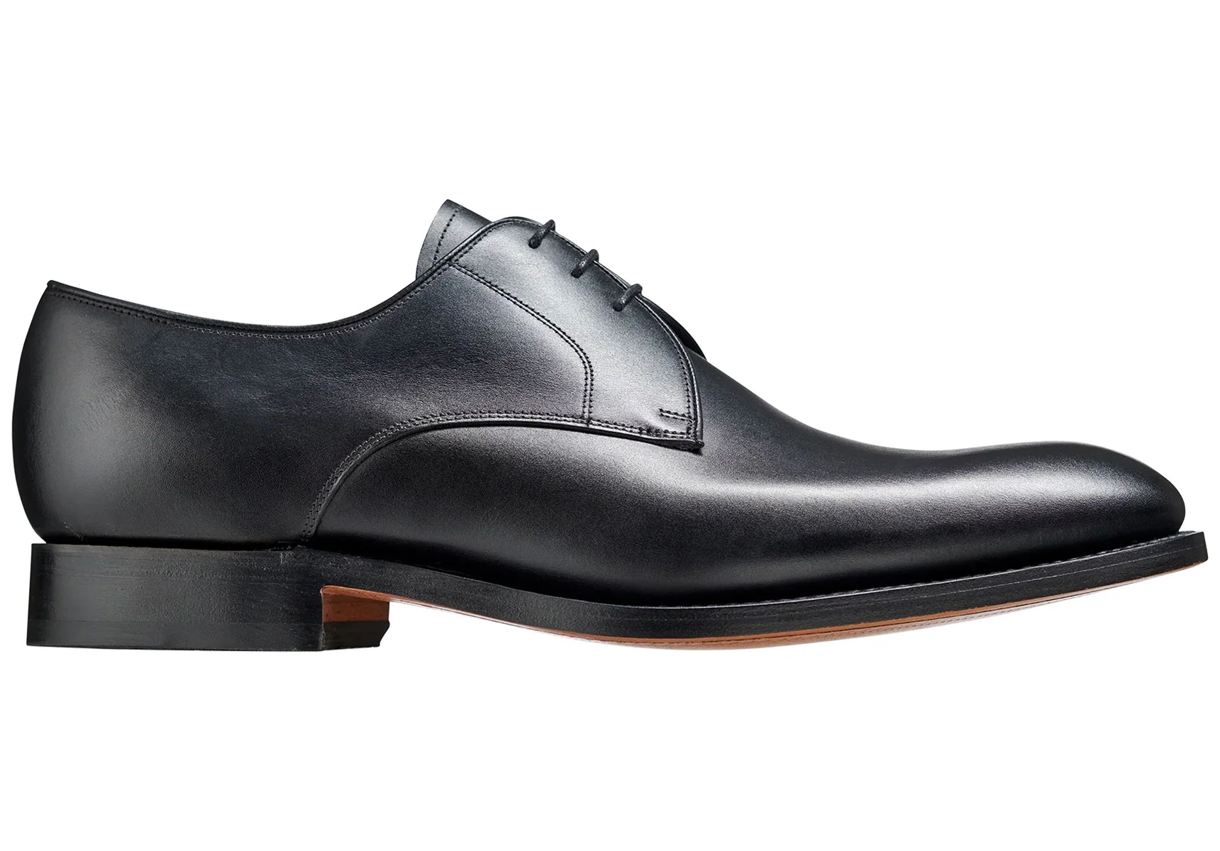 Barker March (Dainite Sole) - Black Calf - Image 3