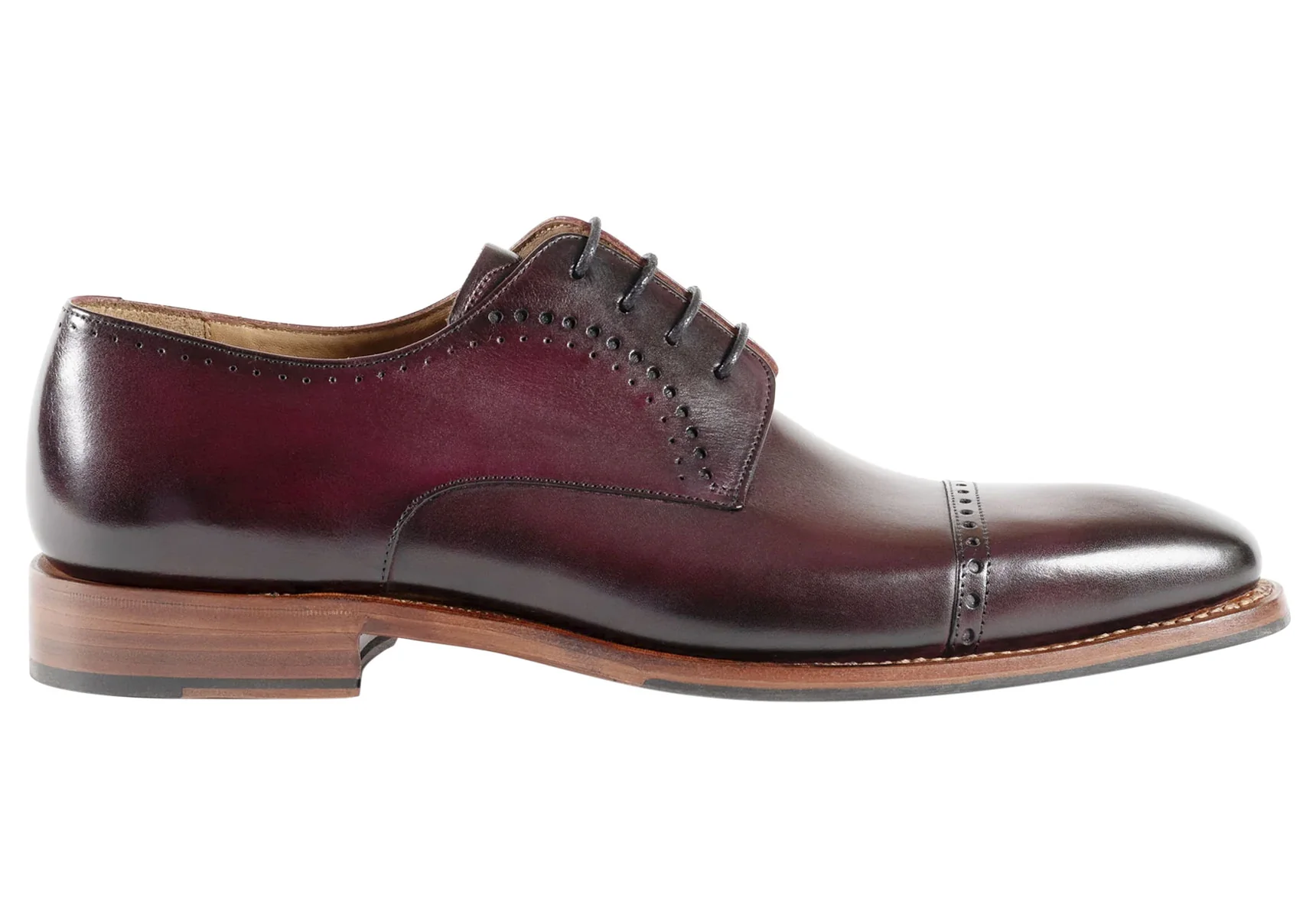 Barker Noah - Burgundy Hand Patina - Image 3
