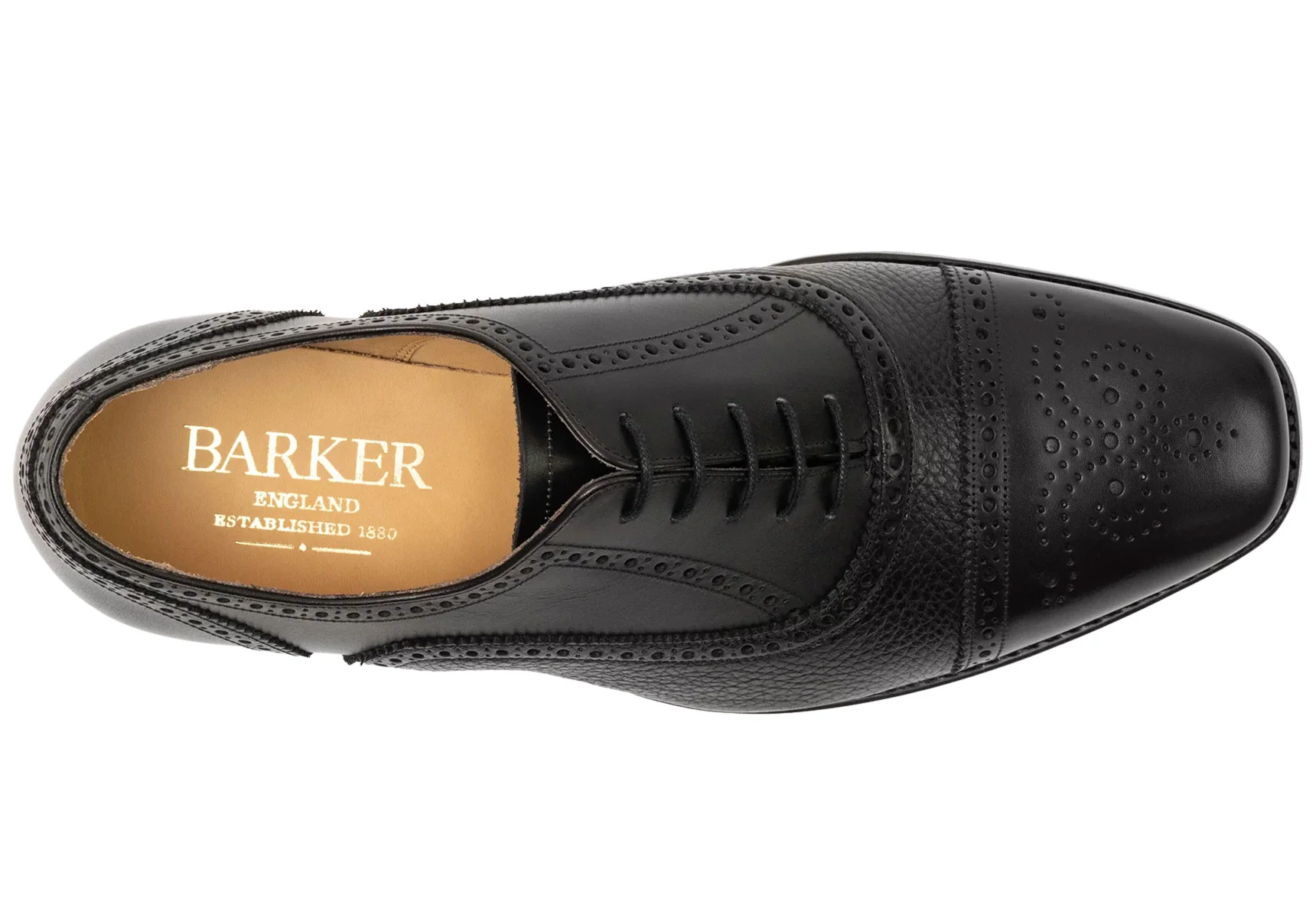 Barker Sligo - Black Calf/Black Softie - Image 2