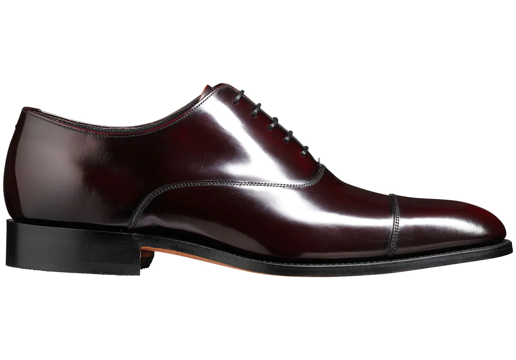 Barker Winsford - Burgundy Hi-Shine - Image 4