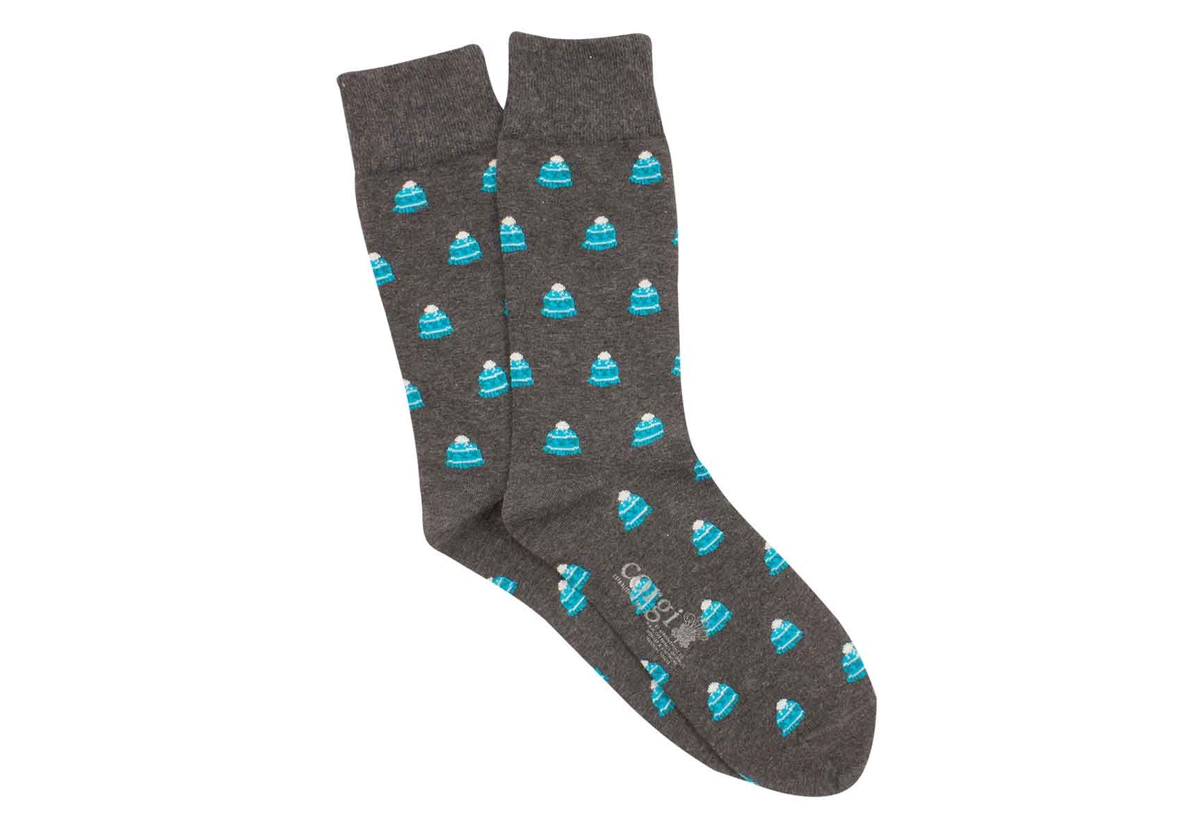 Corgi Bobble Hats Socks