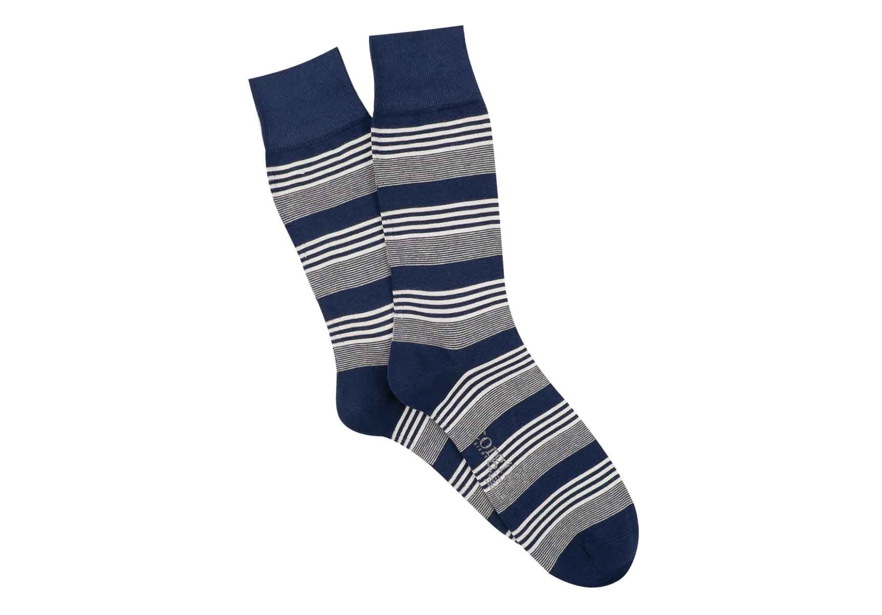 Corgi Breton Stripe Socks