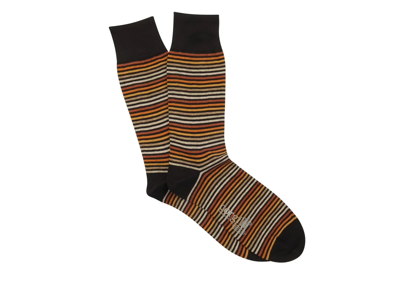 Corgi Multi Stripe Socks