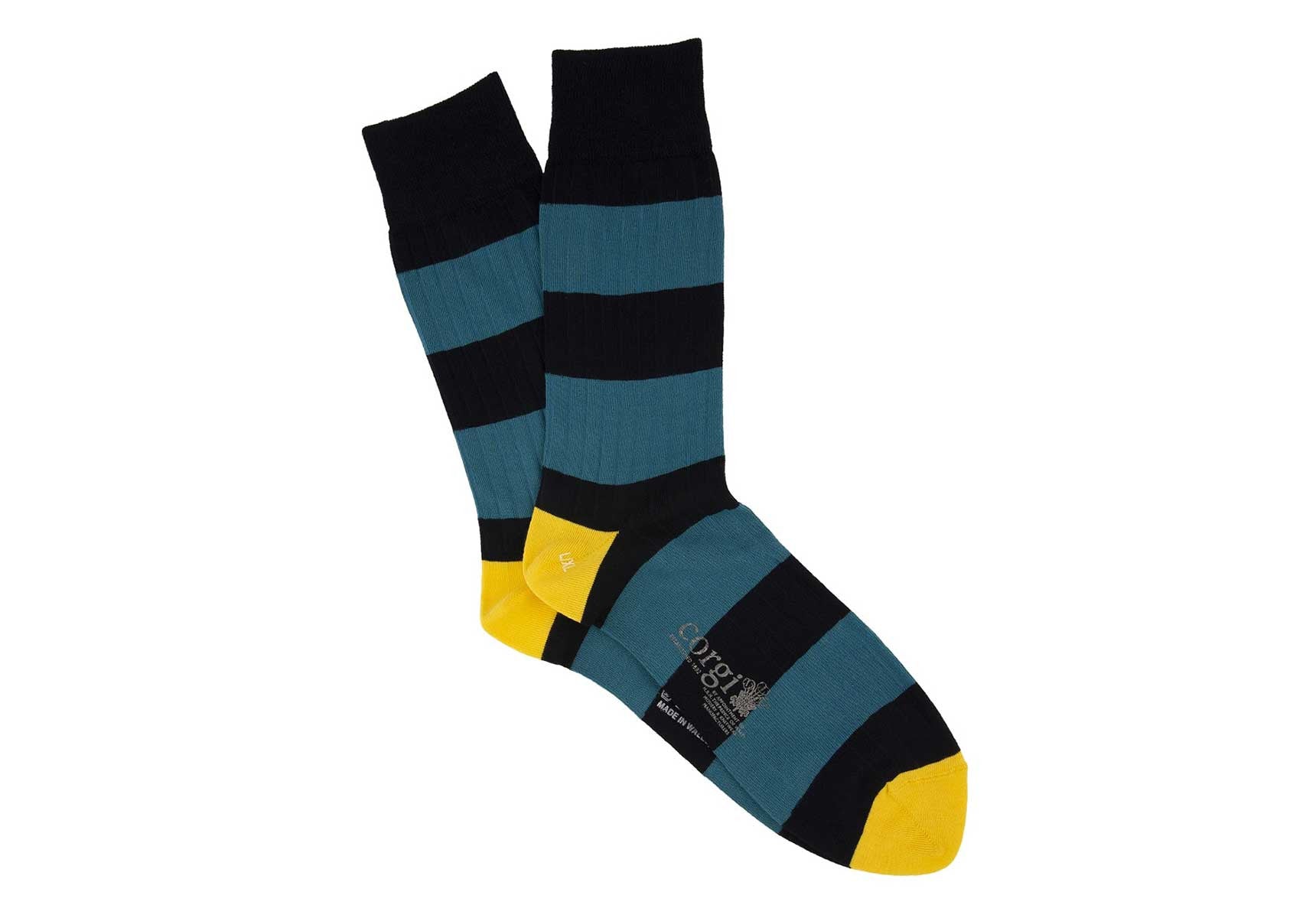 Corgi Rugby Stripe Socks - Image 2