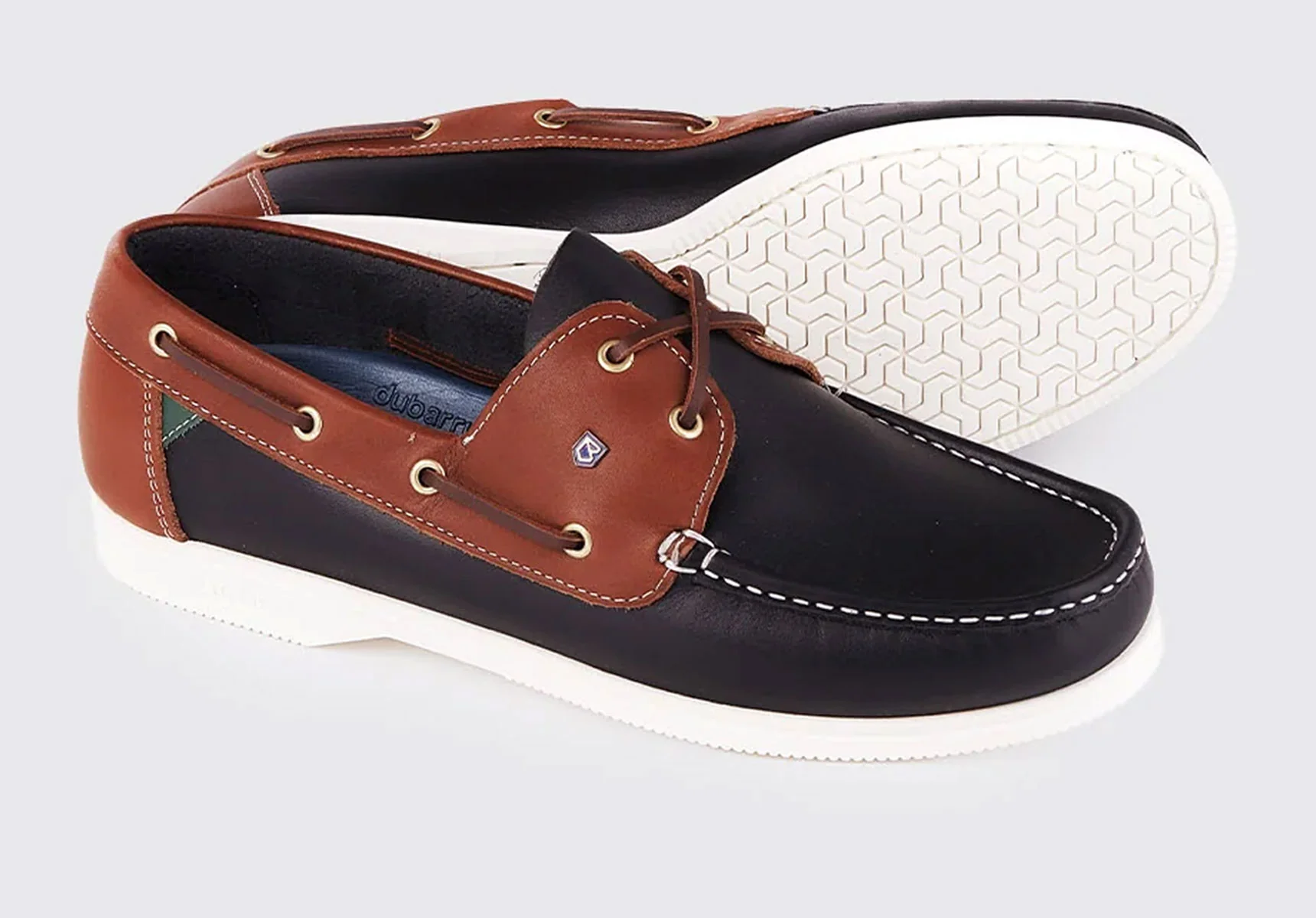 Dubarry Admirals - Navy/Brown - Image 2