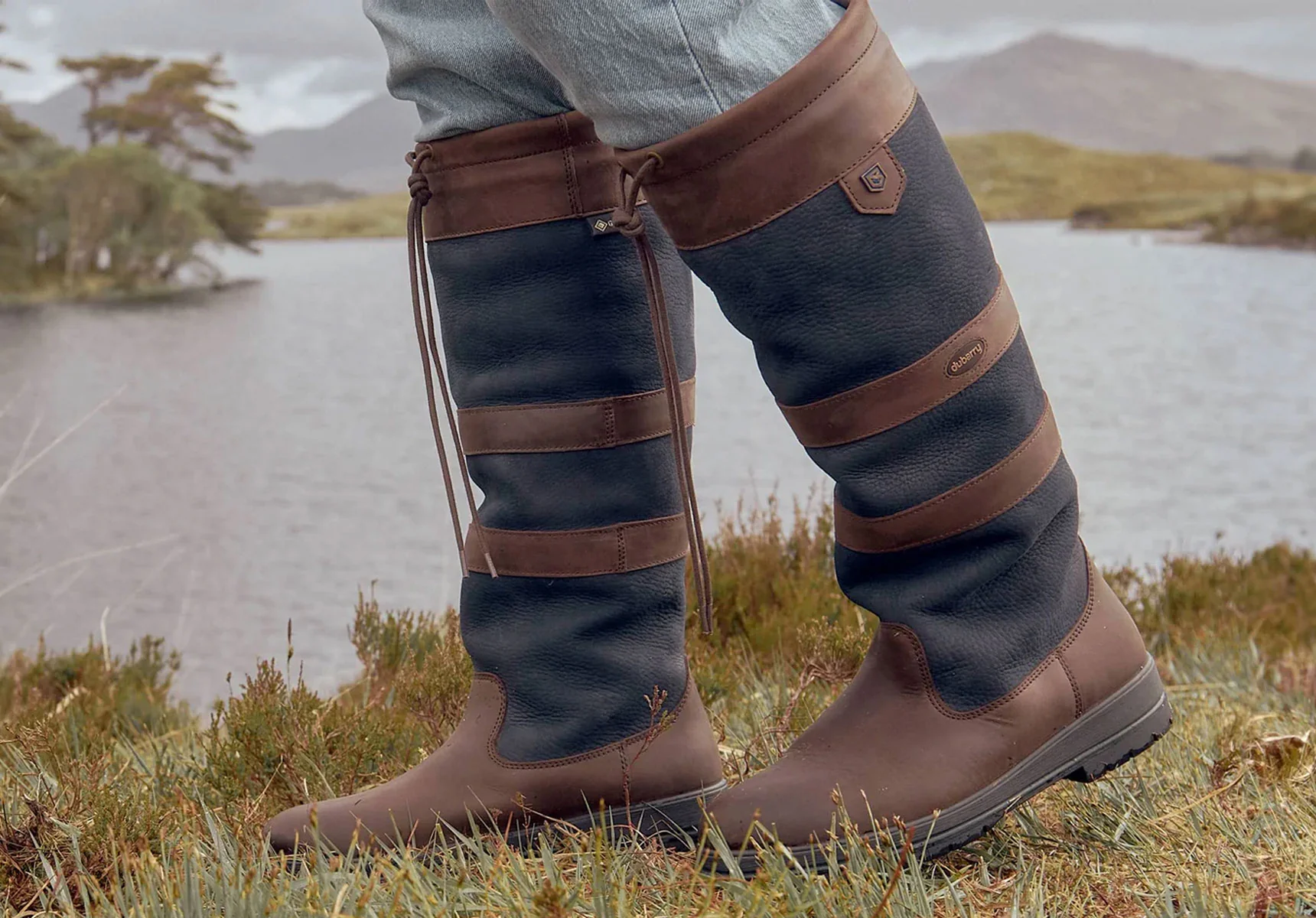Dubarry Galway ExtraFit - Navy/Brown - Image 5