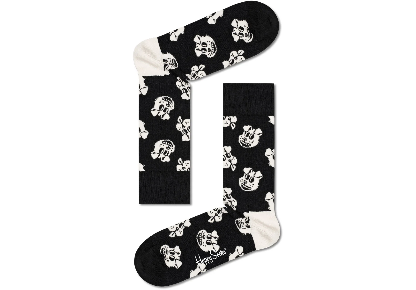 Happy Socks Dog - Black