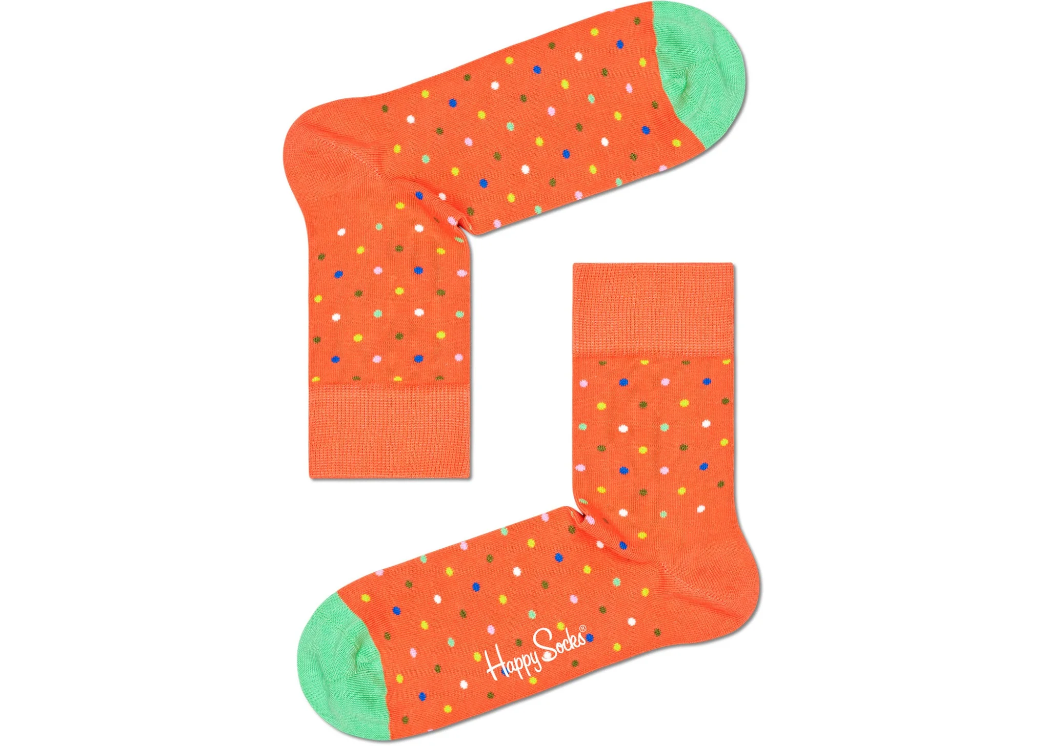 Happy Socks Dot Half Crew