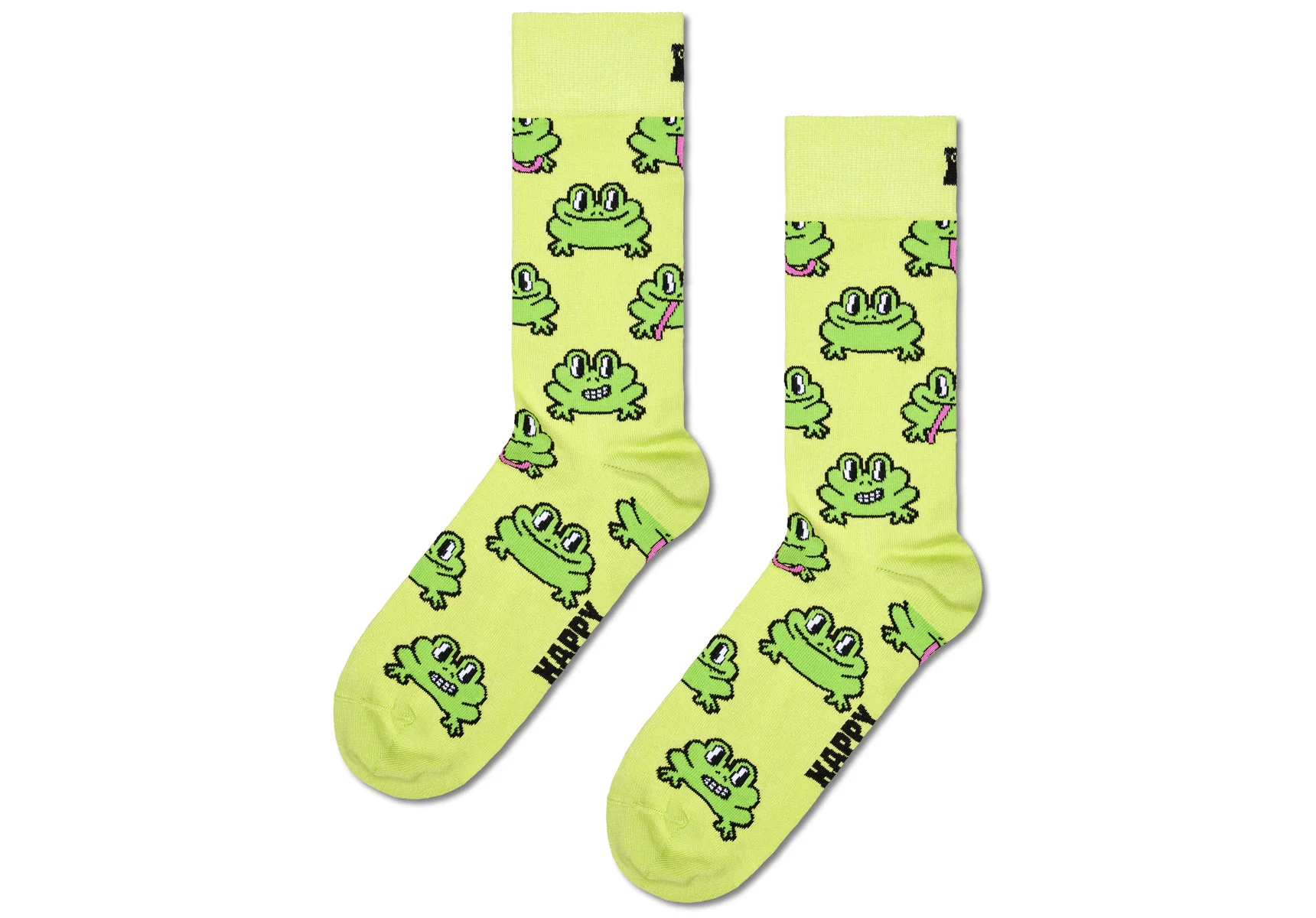 Happy Socks Frog - Yellow