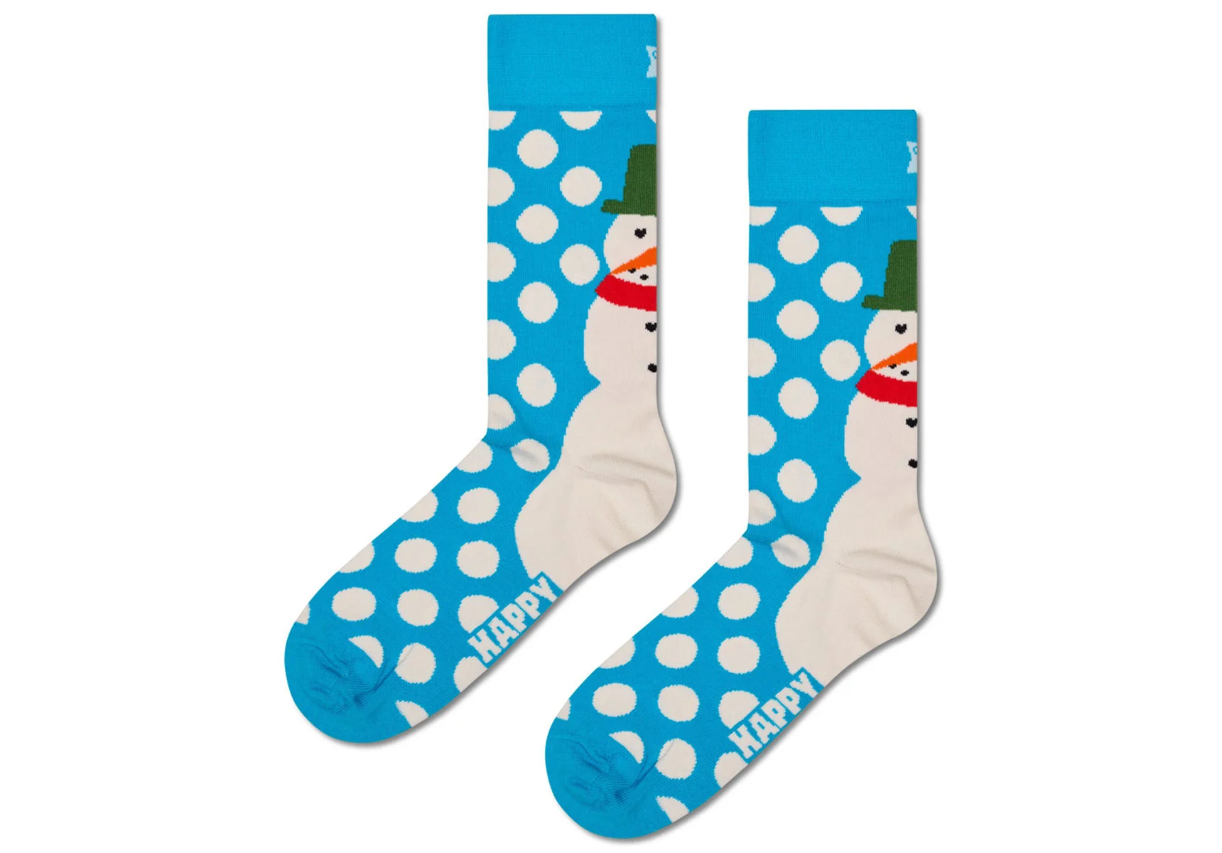Happy Socks Jumbo Snowman Sock