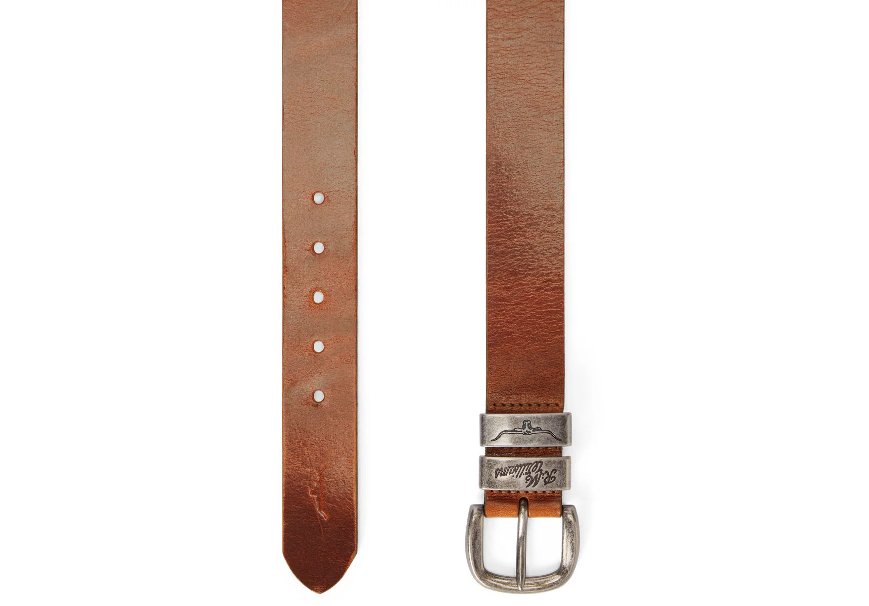 R.M. Williams 1 1/2" Drover Belt - Mid Brown - Image 2