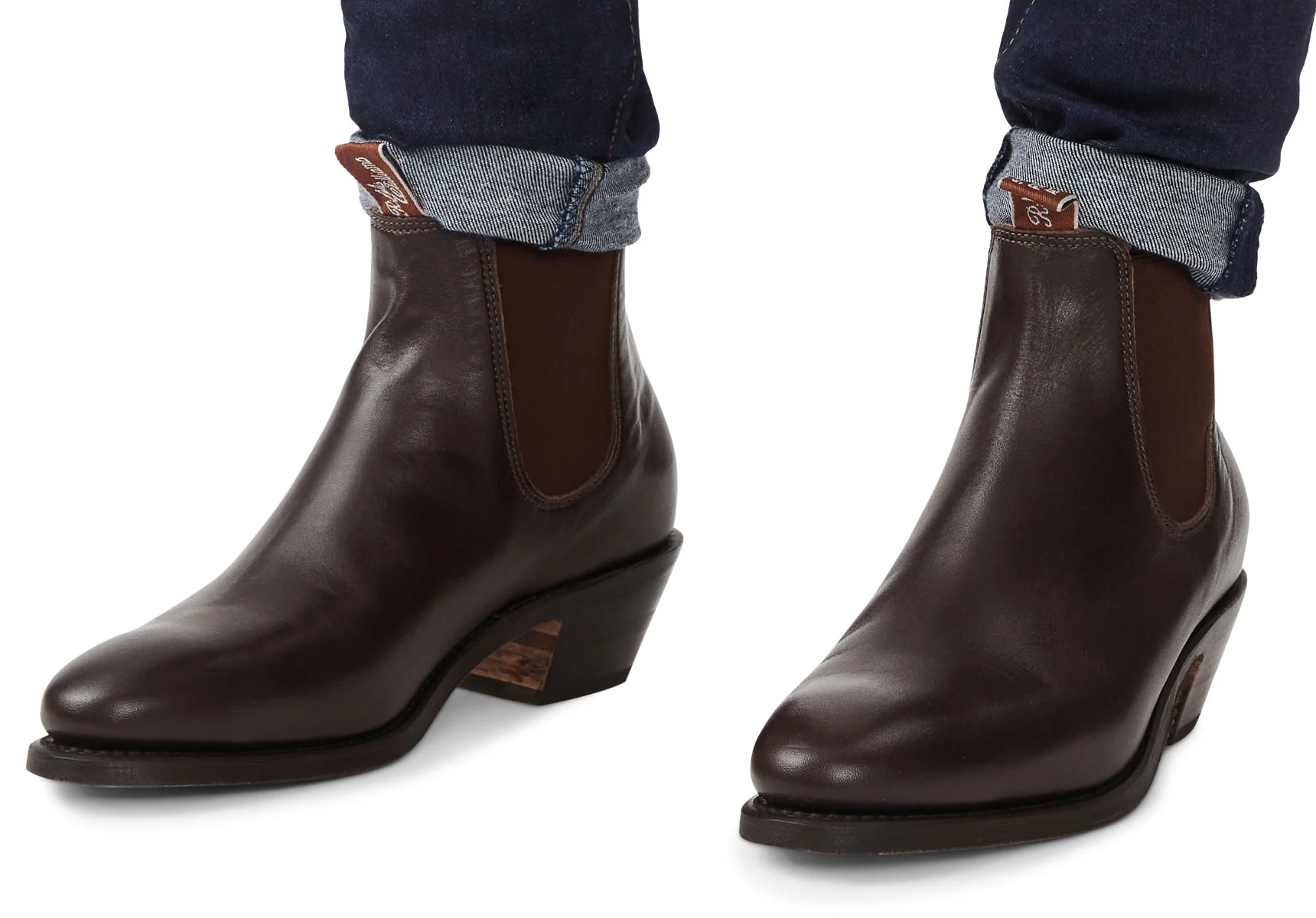 R.M. Williams Adelaide Cuban Heel - Chestnut - Image 5