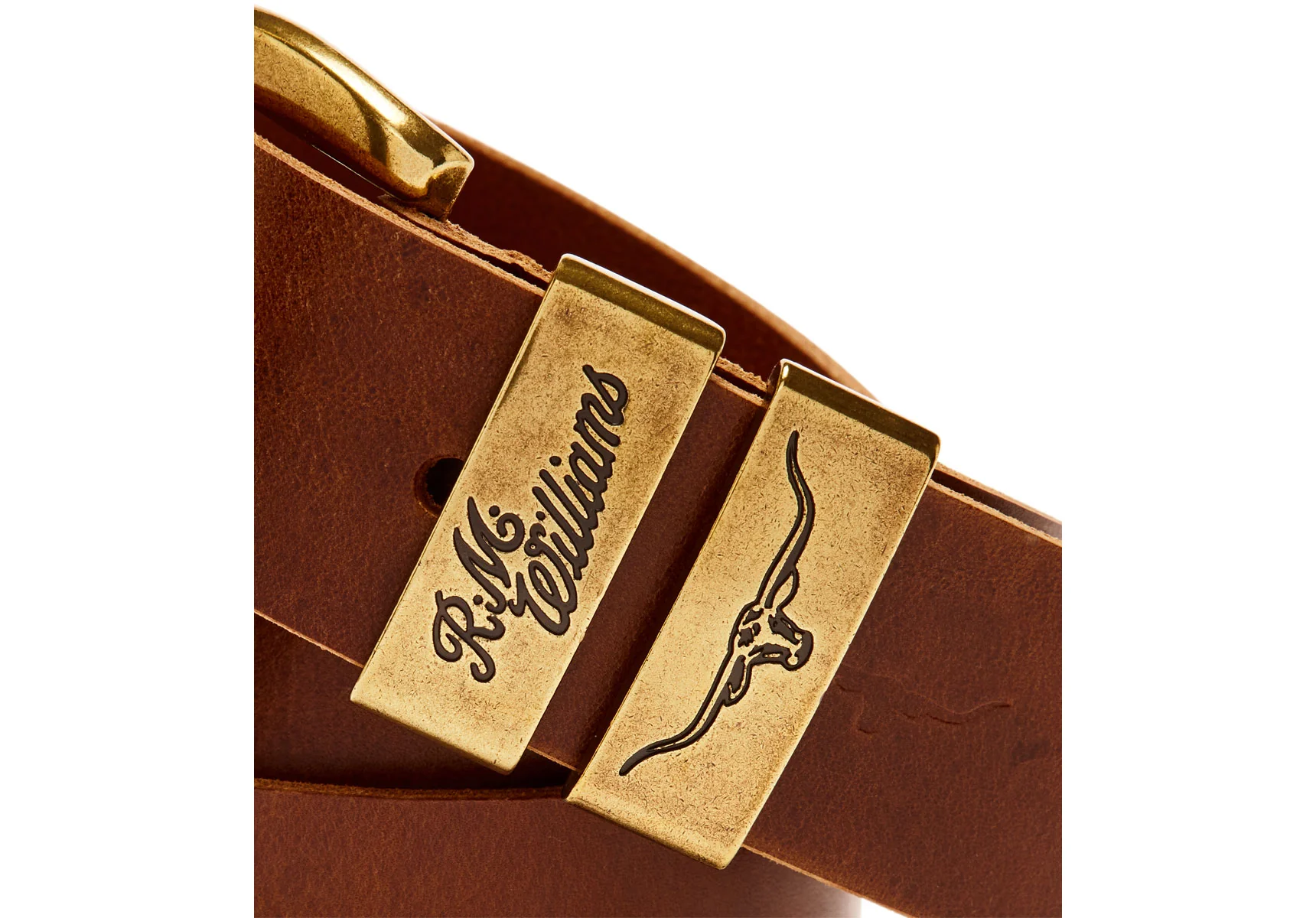R.M. Williams Drover 1 1/2" Belt - Caramel - Image 4
