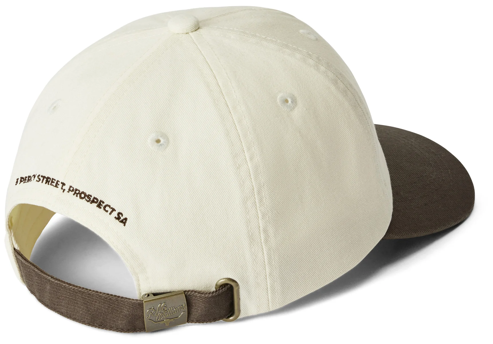 R.M. Williams Percy Twill Cap - Natural Khaki - Image 6