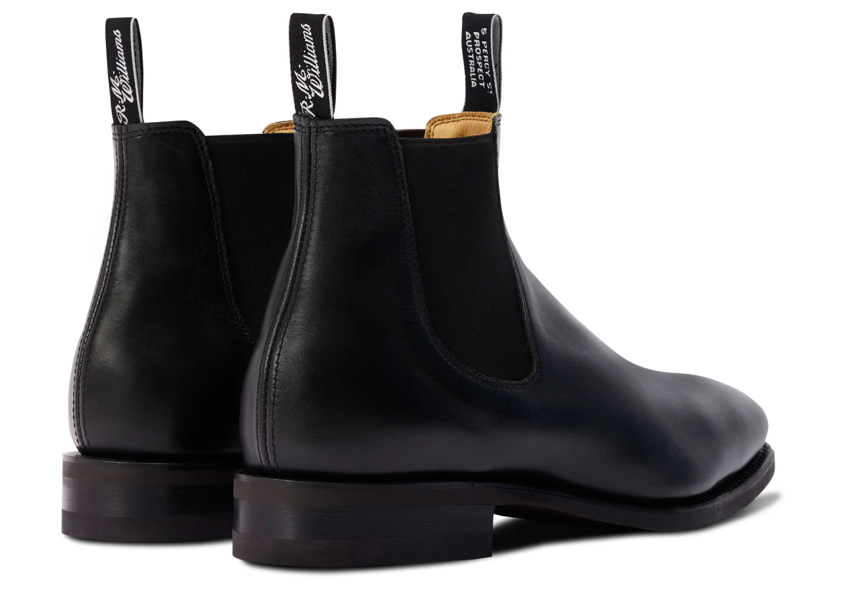 R.M. Williams Comfort Craftsman Chelsea Boot - Black - Image 5