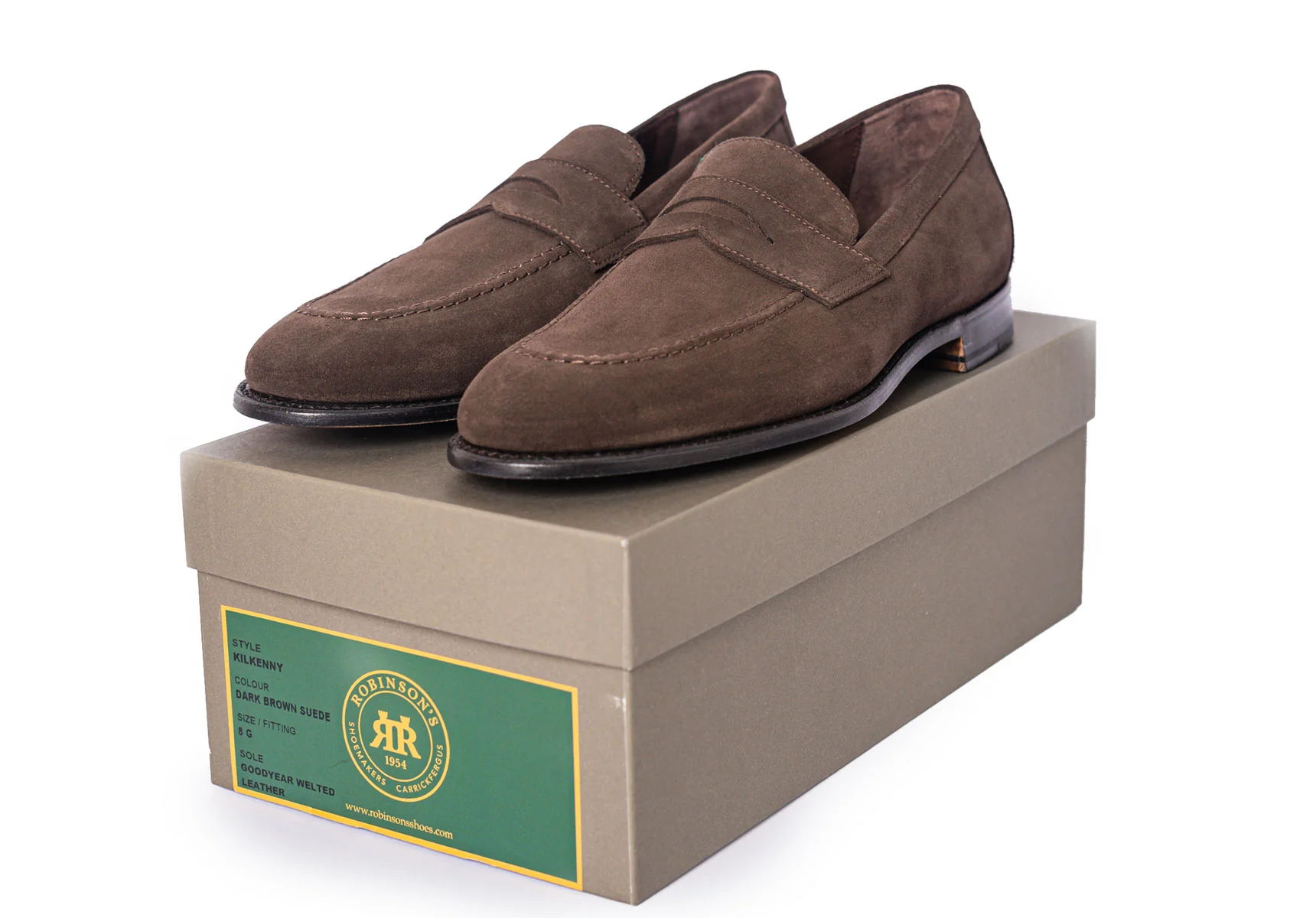 Robinson Kilkenny - Dark Brown Suede - Image 4