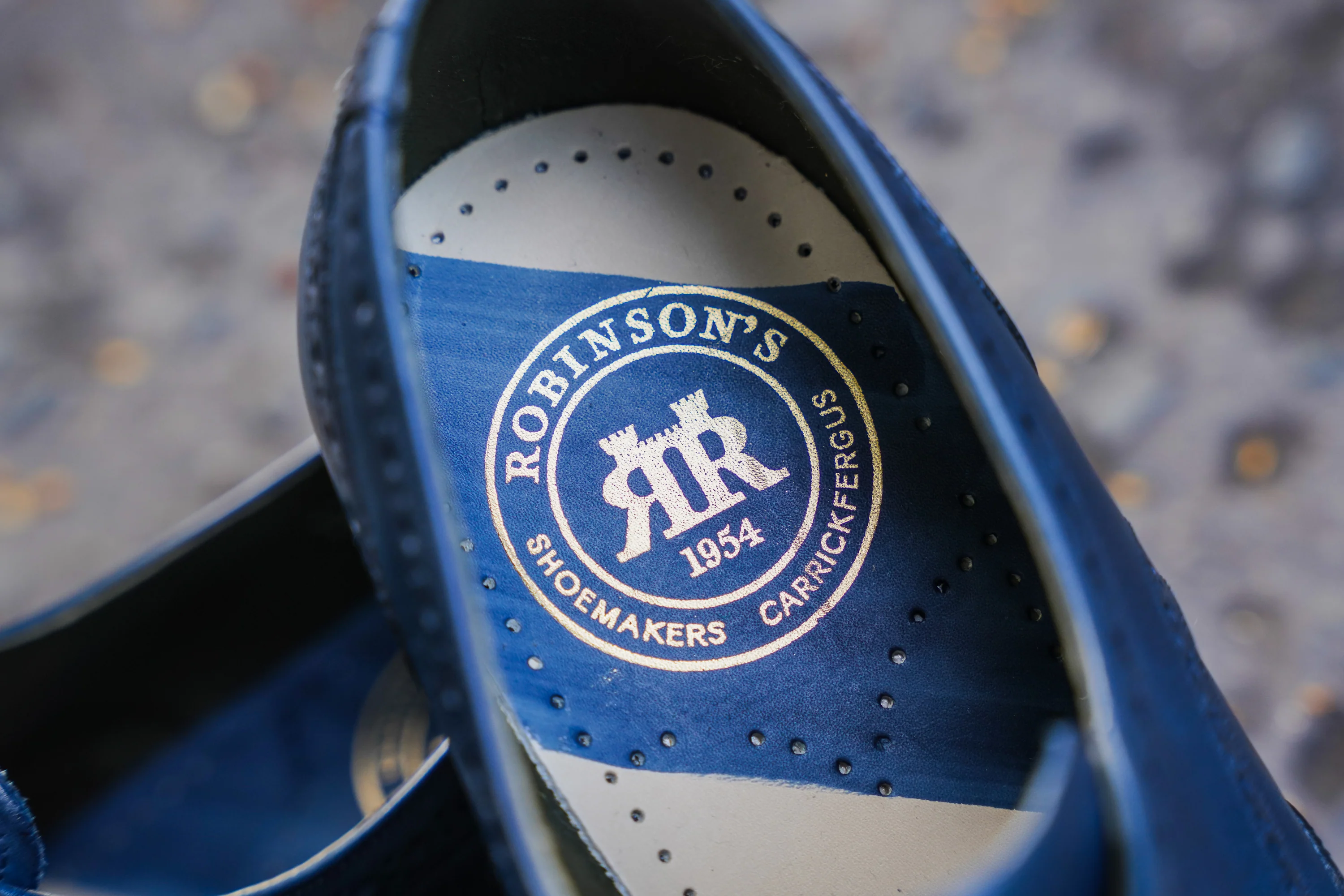 Robinson Wilde - Navy Hand Painted - Image 6