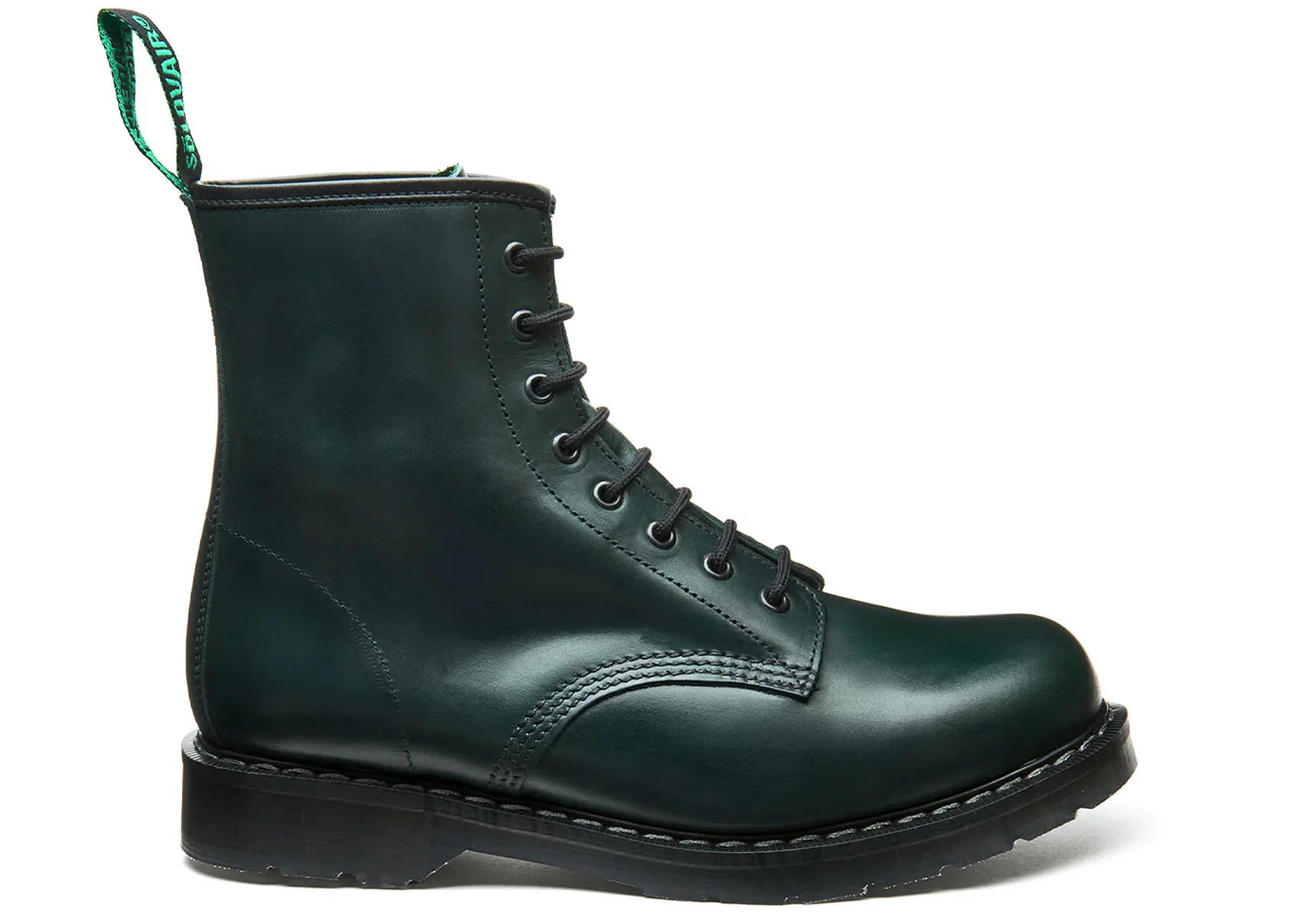 Solovair 8 Eye Derby - Green Gaucho - Image 2