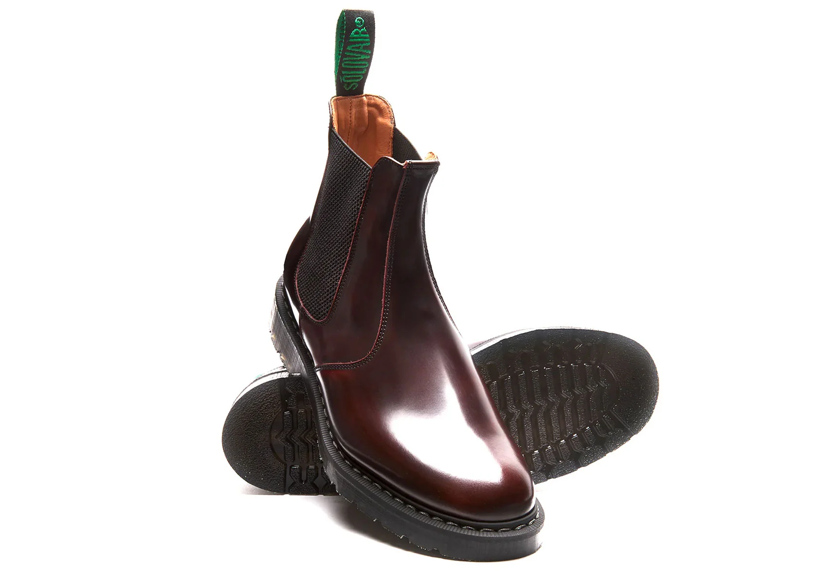 Solovair Dealer - Burgundy Rub-Off
